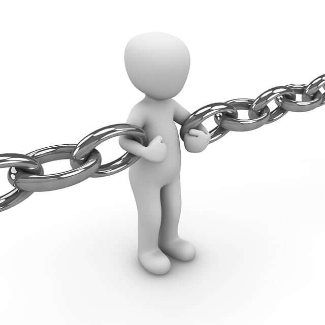 Concepto de cadenas de abastecimientos